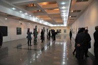 « Persian Blue », exposition collective du Musée d'Art Contemporain de Ahwaz, janvier à mars 2016.  JPEG - 88.7 ko